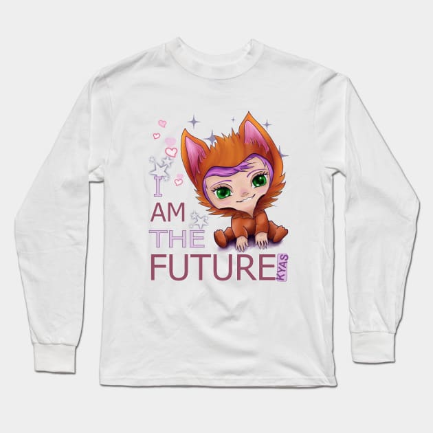 I Am The Future Long Sleeve T-Shirt by KyasSan